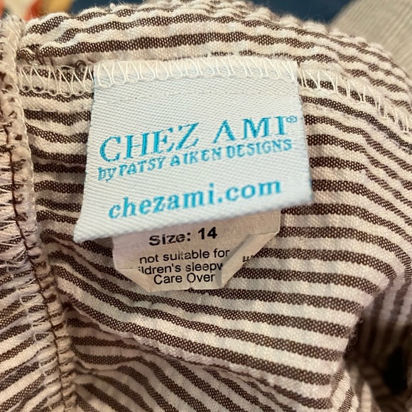 Chez Ami girls size 14 floral matching set - Picture 7 of 8